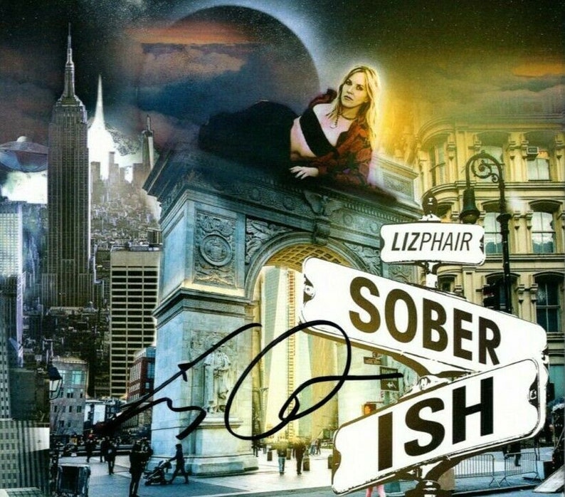 Liz phair signed autographed soberish cd insert booklet