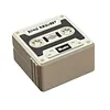 Cassette Tape Design Case Cover for Samsung Galaxy Buds4/4Pro Soft Silicone Protective Cover Shock-Proof Scratch-Resistant