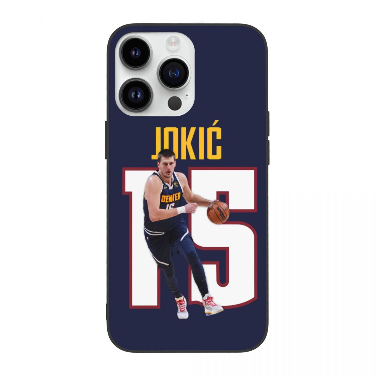 Denver Nuggets Nikola Jokic Impact Jersey iPhone 14 Phone Case