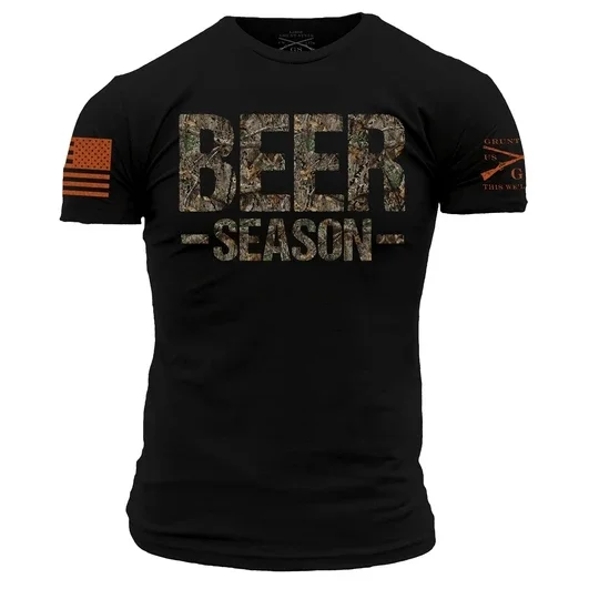 Mens retro casual short sleeve t-shirt / [viawink] /