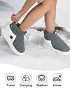 Unisex Winter Heated Shoes Rechargeable Electric Heating Slippers Thermal Shoes