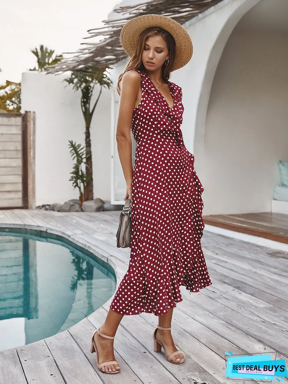 Wave Sexy Vest Dress Summer