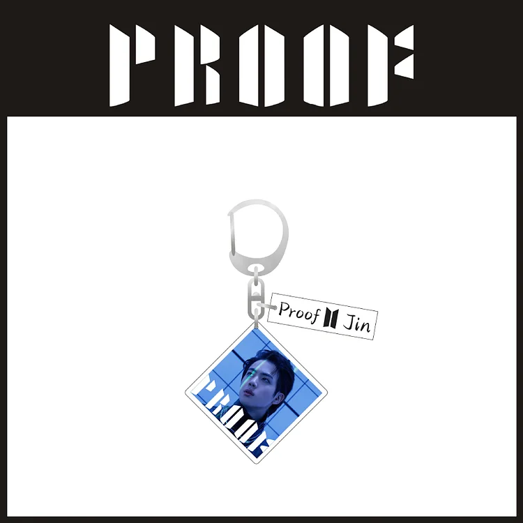 BTS Proof Mini Photo Album Keychain