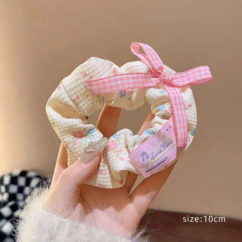 Women’s Casual Minimalist Bow Knot Cloth Hair Tie