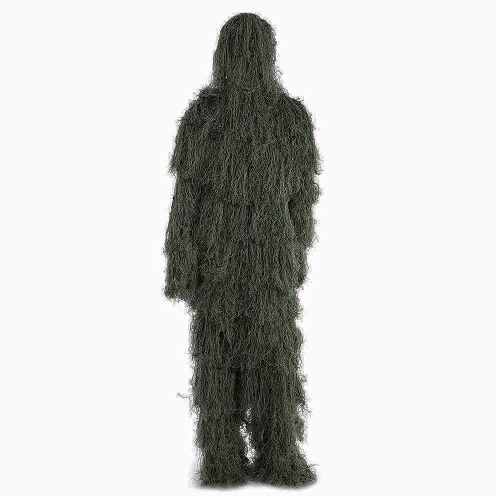 

Camouflage Hunting Ghillie Suit Secretive Hunting Clothes Suits, Army green, 501 Original