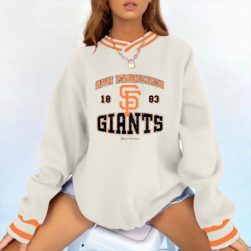 Women's Vintage Baseball San Diego Padres Print Sweatshirt