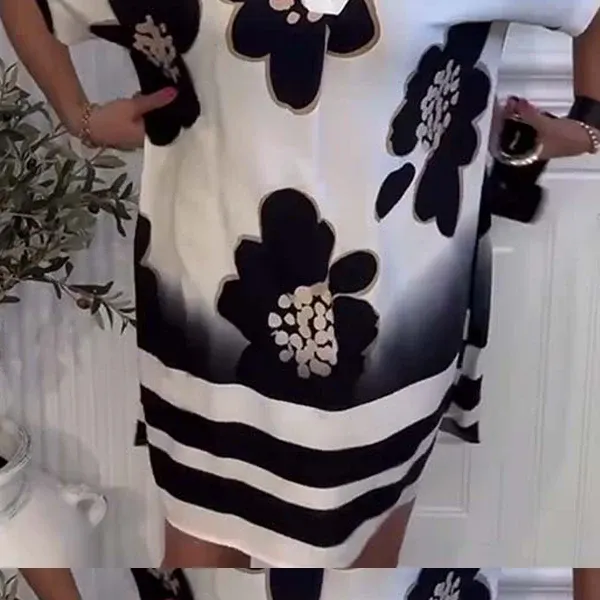 Selina - Floral V-Neck Dress