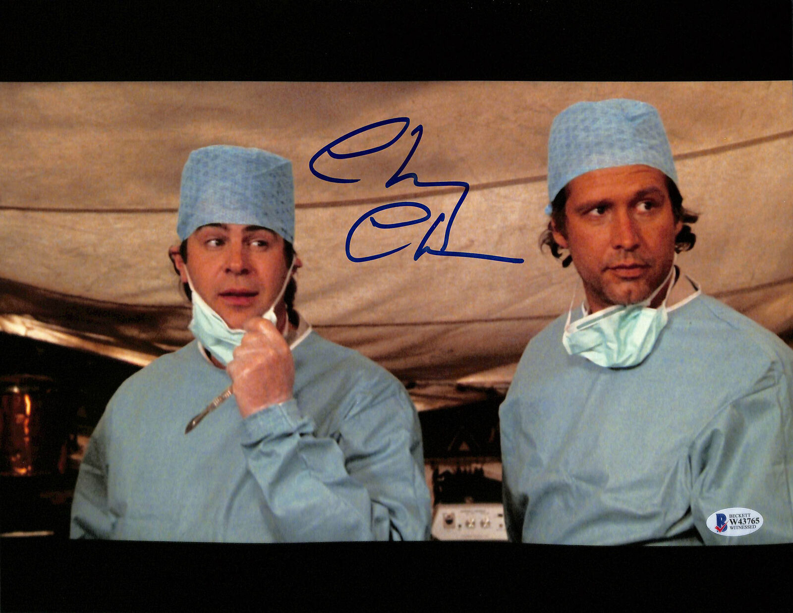 Chevy Chase Spies Like Us Authentic Signed 11x14 Photo Poster painting BAS Witnessed 3