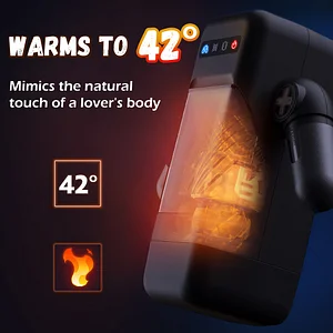 Amovibe Game Cup - Thrust Vibration Masturbator With Heating Function