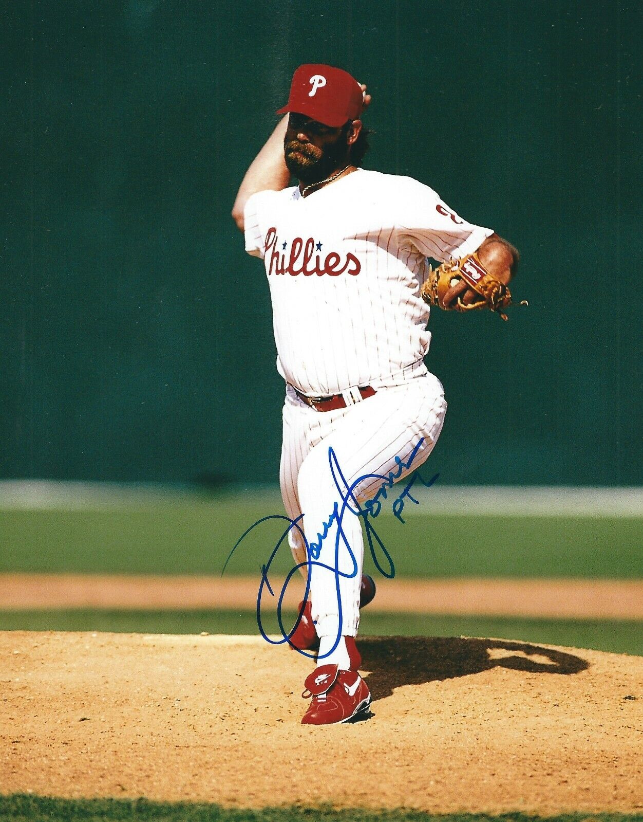 Autographed 8x10 DOUG JONES Philadelphia Phillies Photo Poster painting - COA