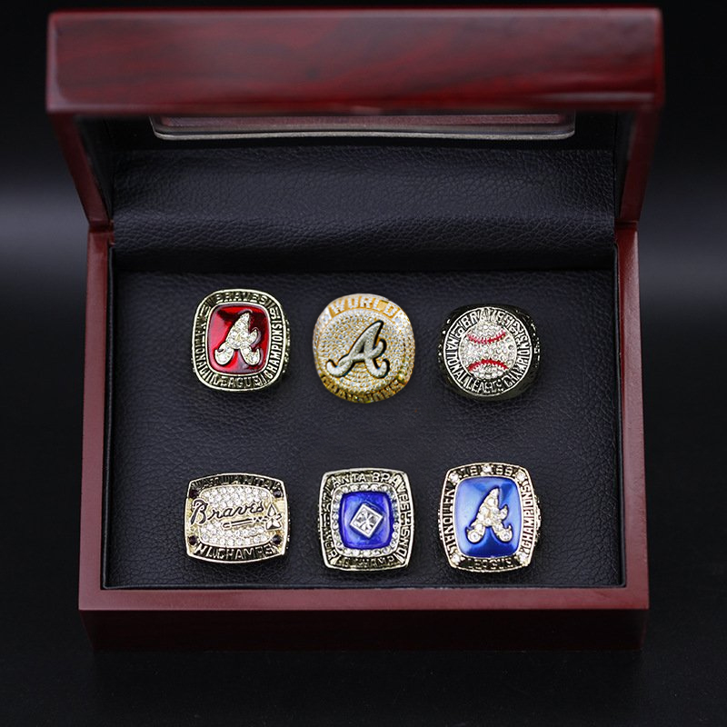Fans custom-2021 Atlanta Braves World Series Championship Ring Presale(Open  Top)