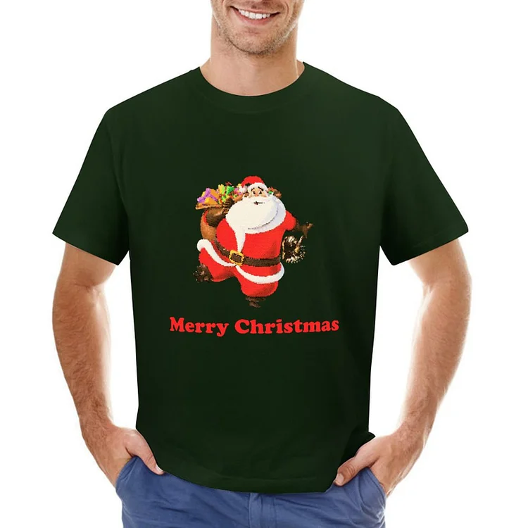 Christmas Santa Designable Men's T-shirt	