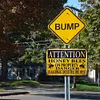 Bee warning - Vintage Metal Signs - 20*30cm/30*40cm - Warning