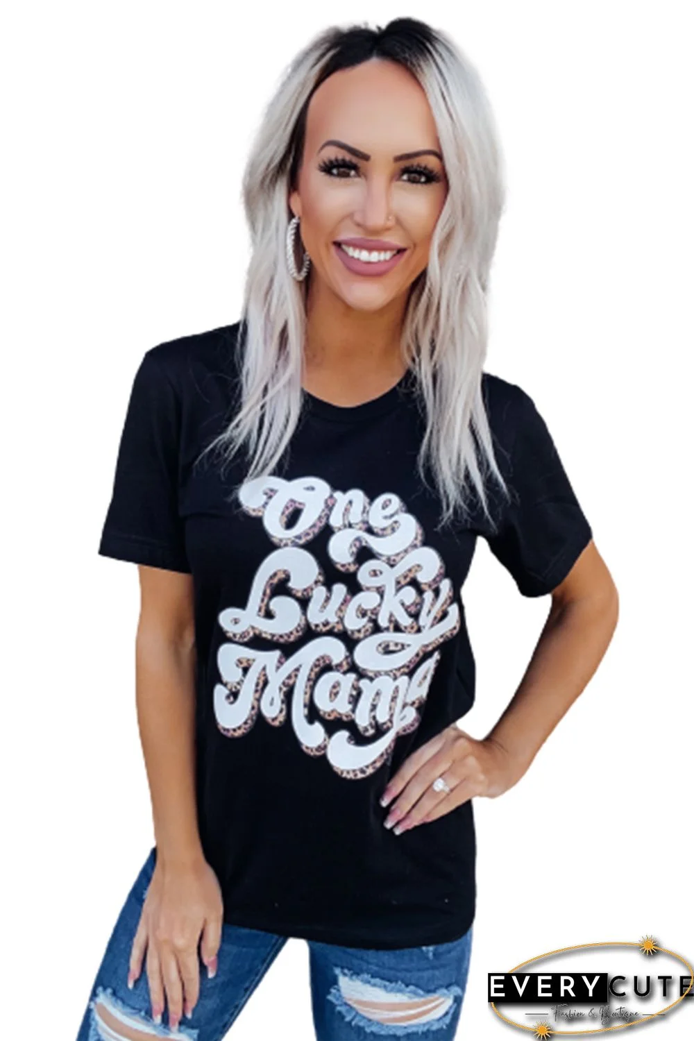 One Lucky Mama Tee