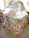 Twist Pinwheel Quilt Template -With Instructions