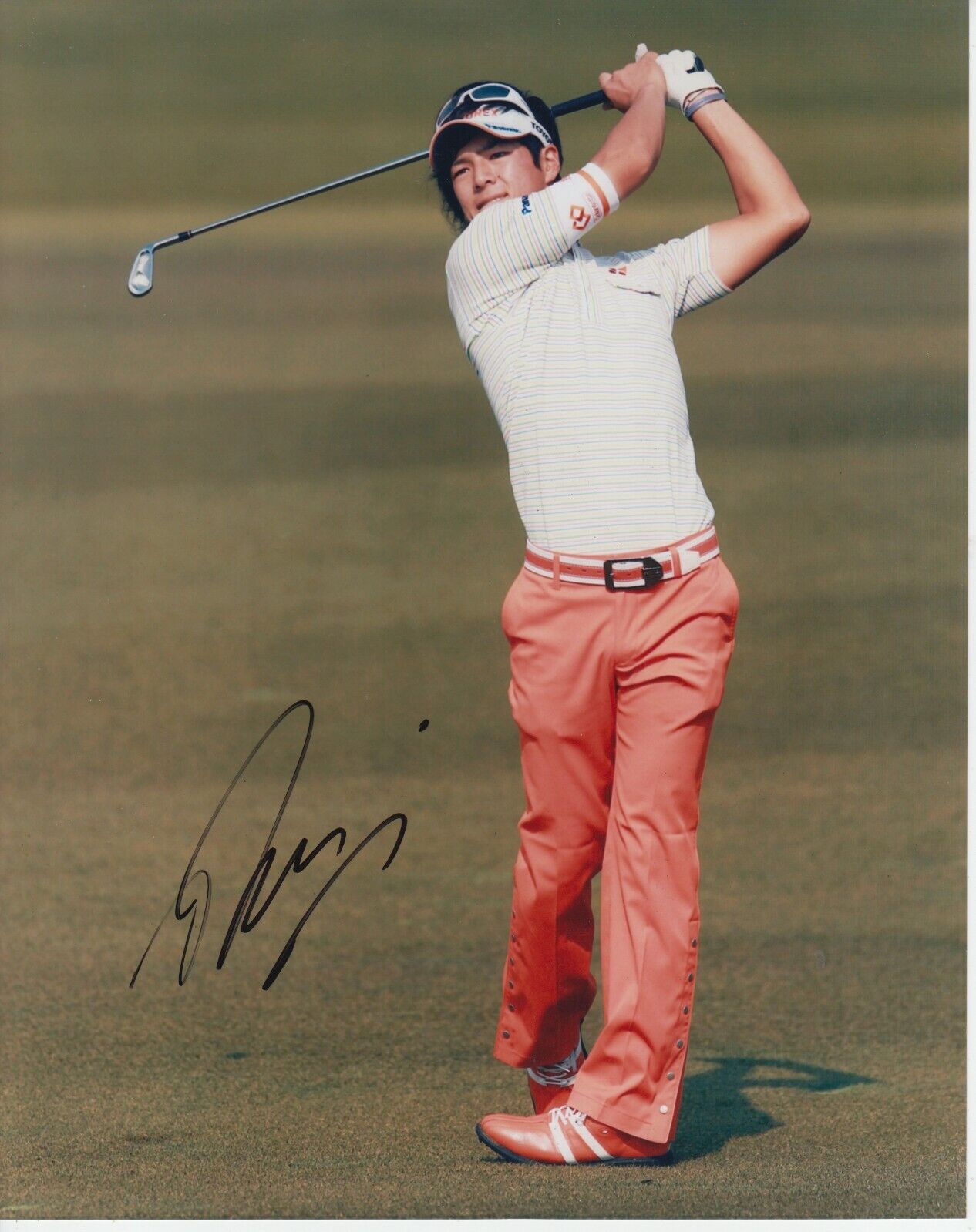 Ryo Ishikawa 8x10 Signed Photo Poster painting w/ COA Golf #1