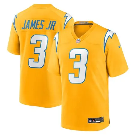 Youth Los Angeles Chargers #3 Derwin James Jr.  Gold Alternate Charger Power Game Player Jersey