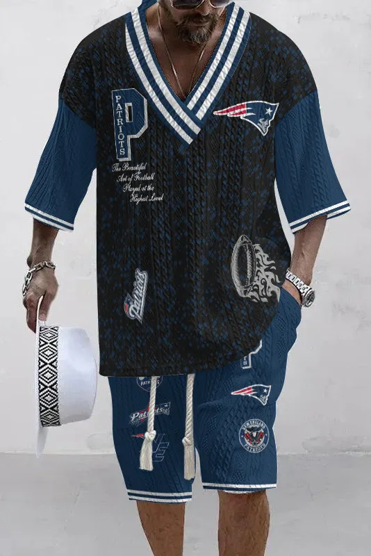 New England Patriots Limited Edition Top And Shorts Two-Piece Suits