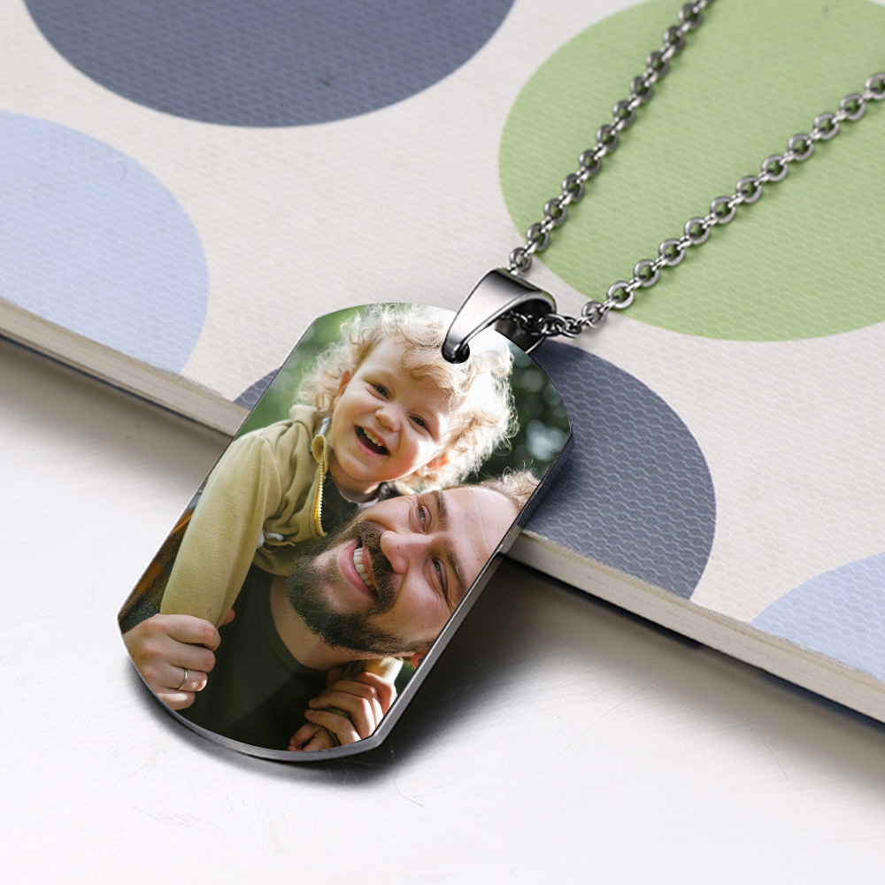 Collana Cuore Con Zircone Blu Per Figlia - Gioiello In Acciaio Inox - Regalo Di Papà E Mamma