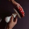 3D Printed Mushroom Lamp - Unique Toadstool Night Light for Home Decor, LED Fairy Light, Whimsical Fungi Lamp Gift