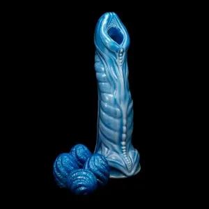 pornhint Pornhint Xan Fantasy Ovipositor with 4 Small Eggs - Egg Layer Toy - Love eggs - Kegel Eggs - Vaginal Eggs - Silicone Sex Toy - Adult Toy - Mature