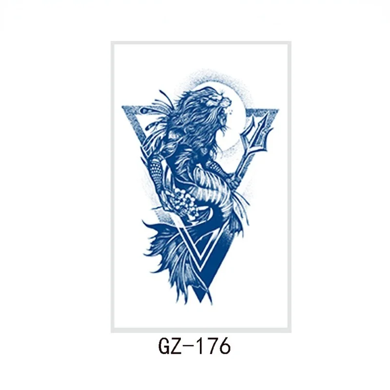 2021 new net celebrity herbal juice tattoo stickers semi-permanent waterproof sweat tattoo tattoo stickers