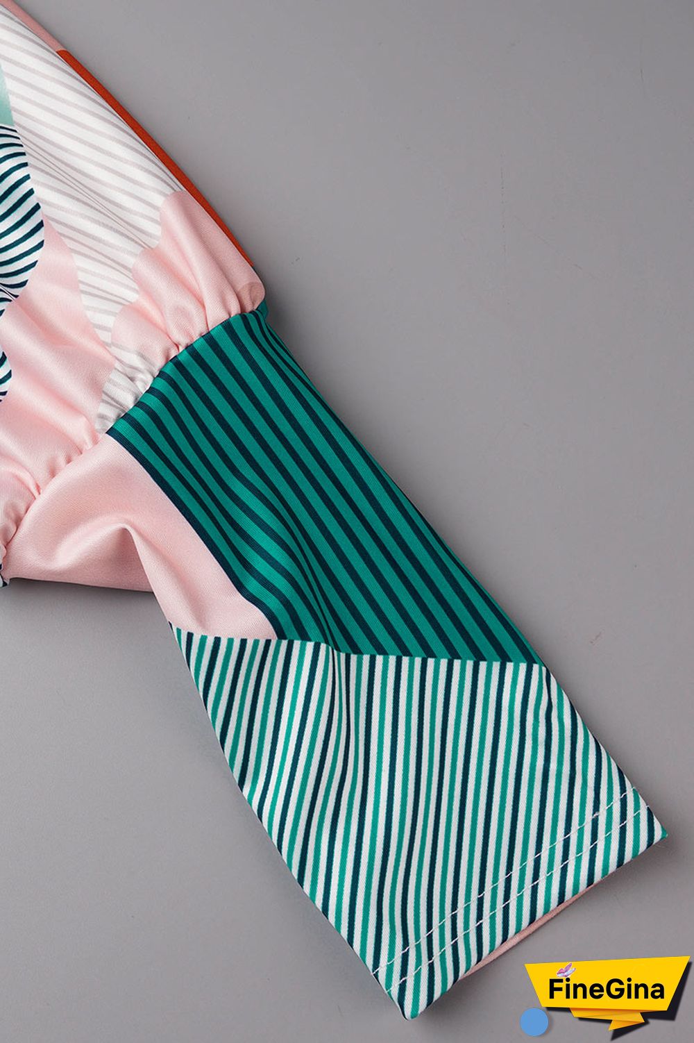 Apricot Sexy Casual Print Bandage Printing V Neck Wrapped Skirt Dresses