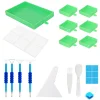 DIY Multifunctional Diamond Painting Cover Plate Turn Drill Tray Tool Set