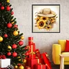 Diamond Painting-Square AB Drill Sunflower And Hat(45*45CM)