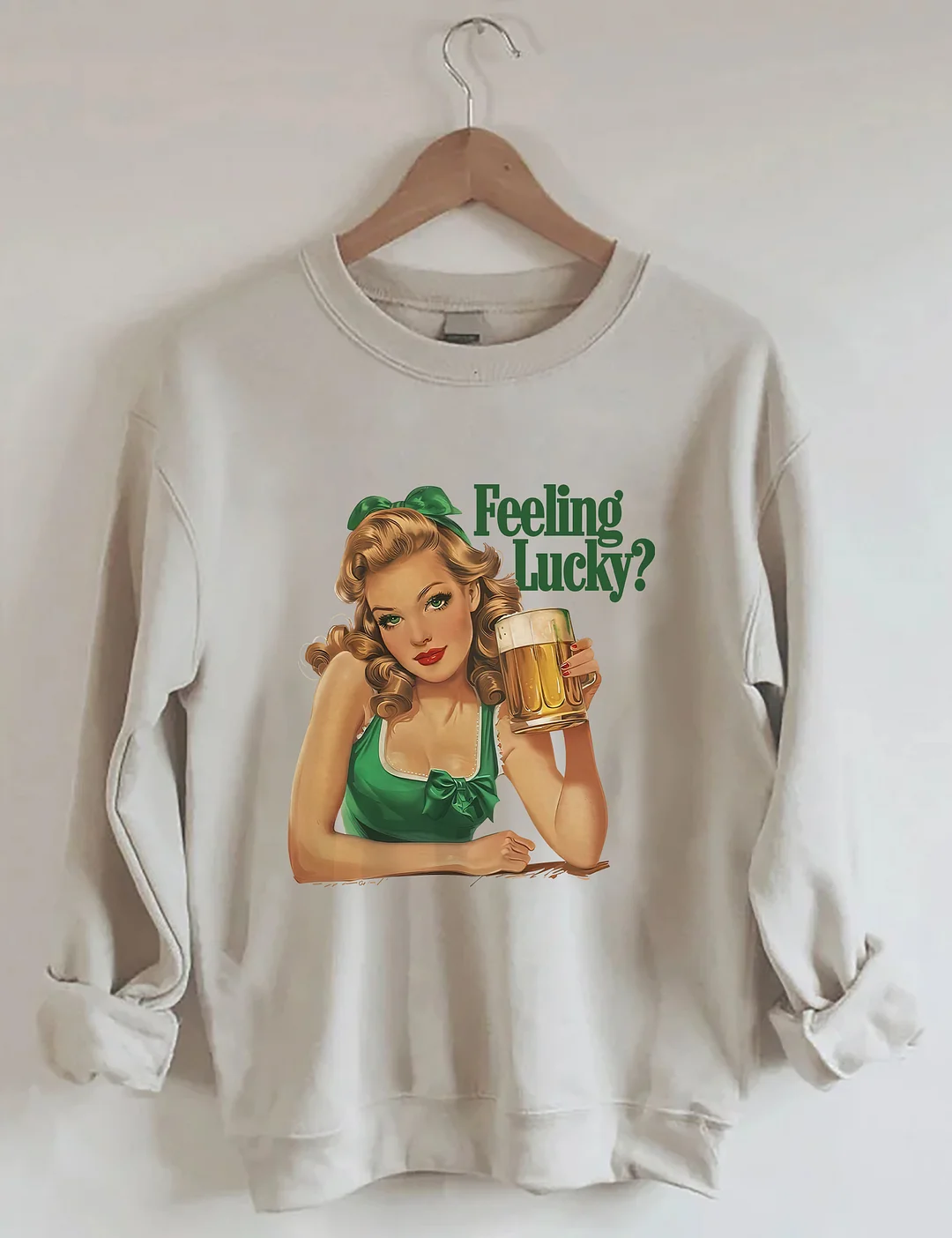 Feeling Lucky St Patrick’s Day Sweatshirt 
