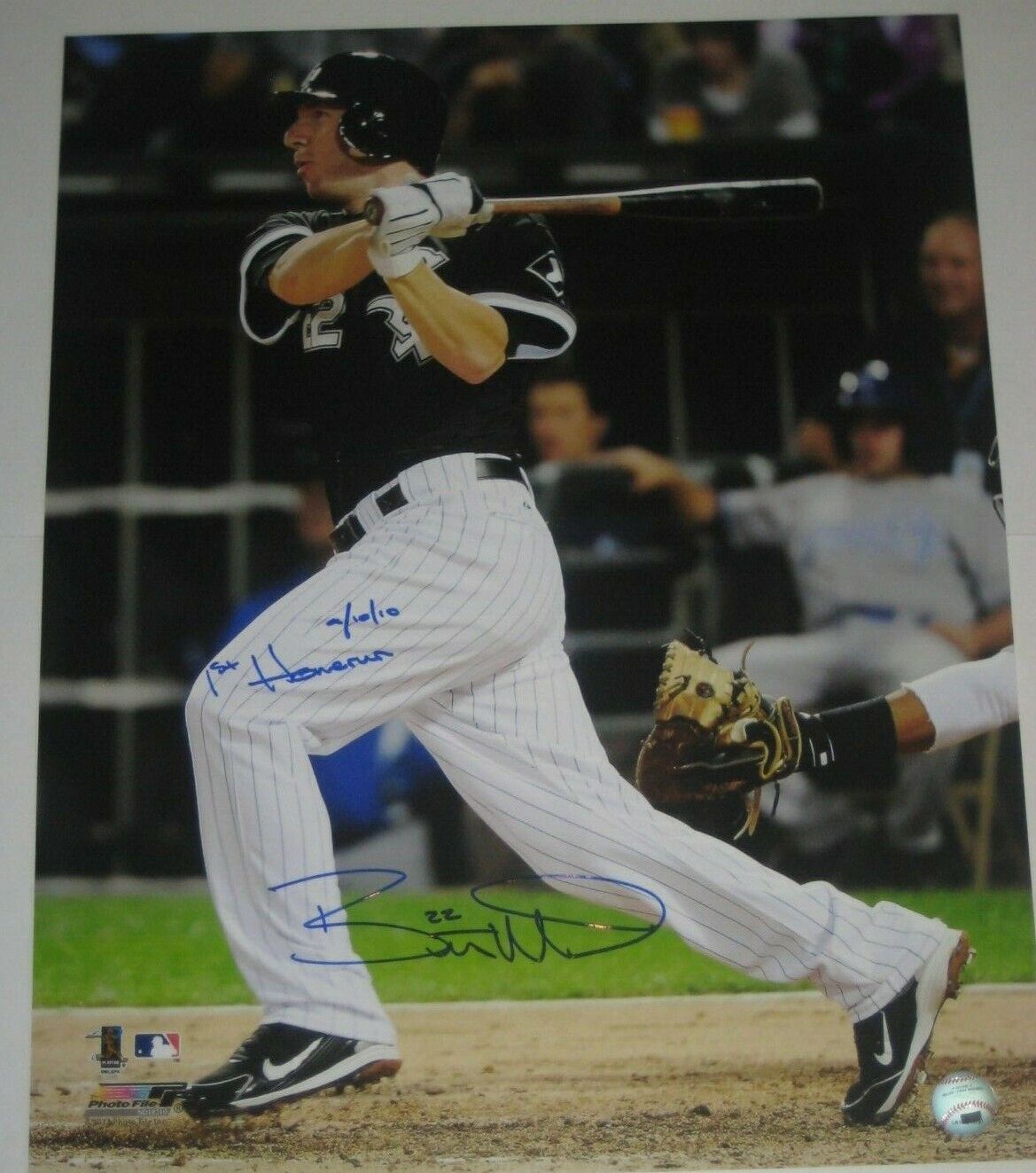 BRENT MOREL Signed Chicago WHITE SOX 16x20 Photo Poster painting w/ COA & 1st HR Inscription