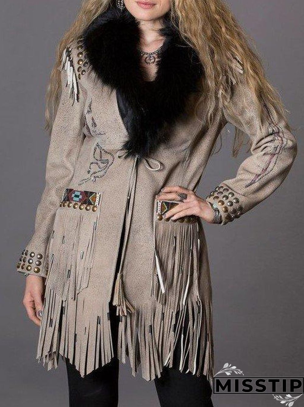 Boho Tassel Daily Coat