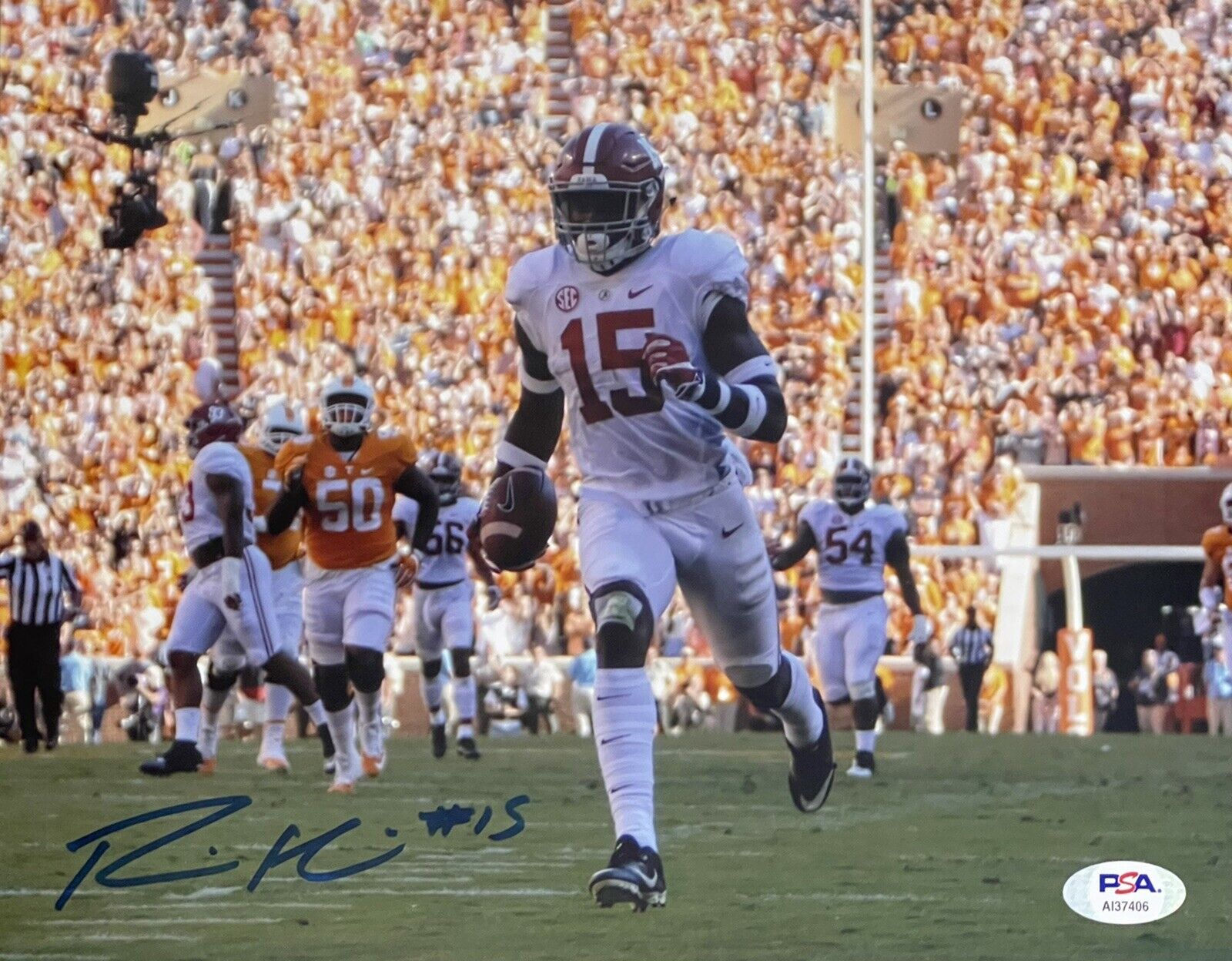 Ronnie Harrison Signed Autographed Alabama Crimson Tide 8x10 Photo Poster painting Psa/Dna