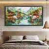 Reminiscence Of Jiangnan-11CT Stamped Cross Stitch 160*75cm/62.99*29.53in (Big Size) tapestrymarket
