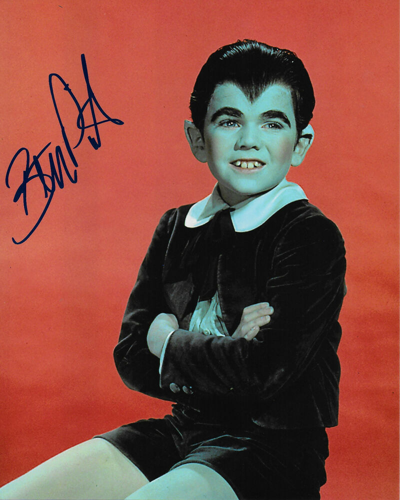 Butch Patrick The Munsters Original Autographed 8X10 Photo Poster painting #18