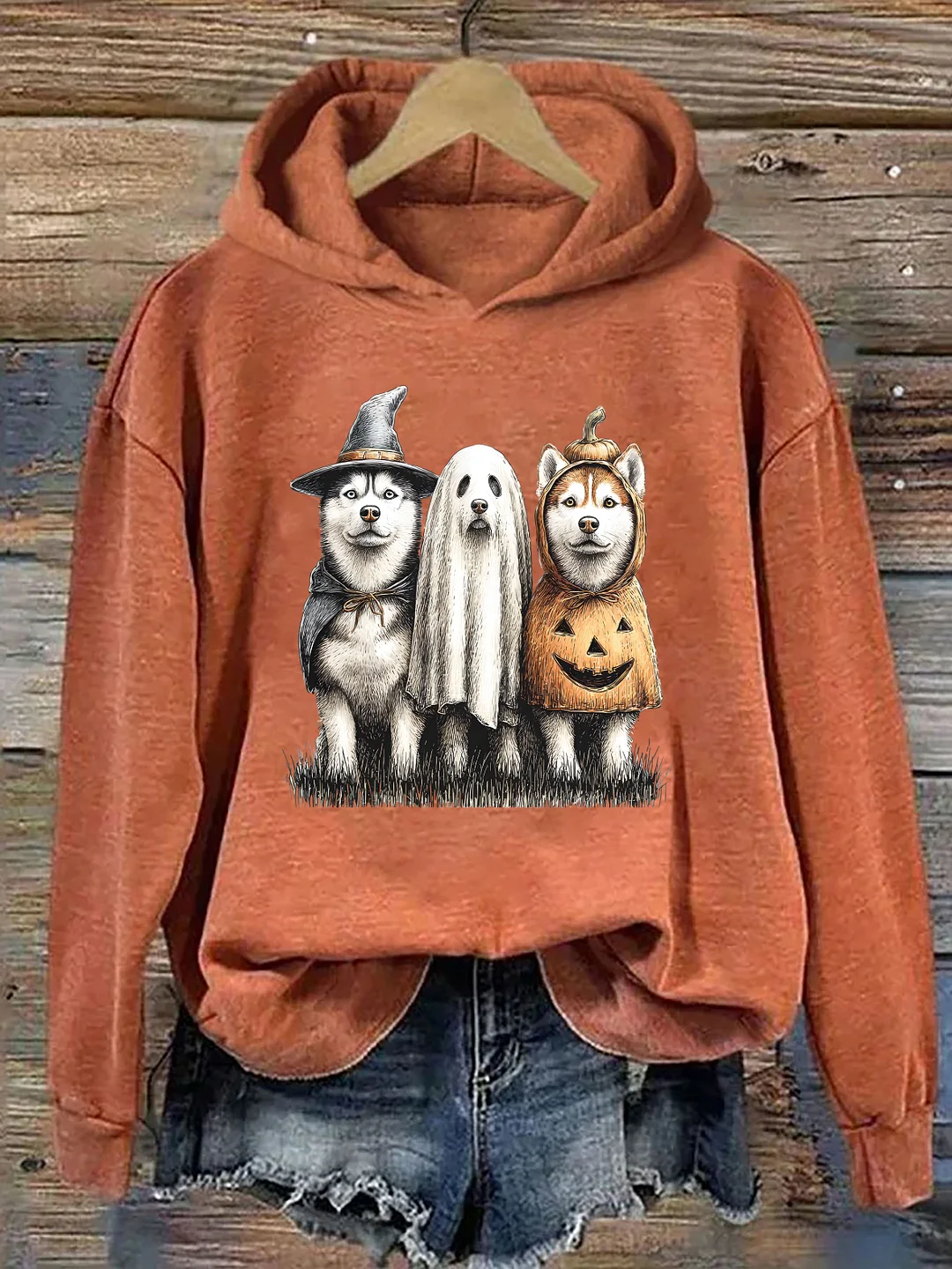 Husky Halloween Hoodie