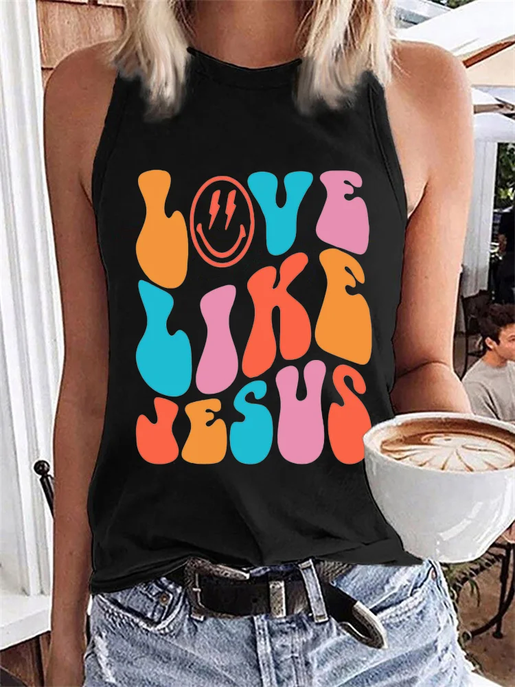 Love Like Jesus Christian Tank Top