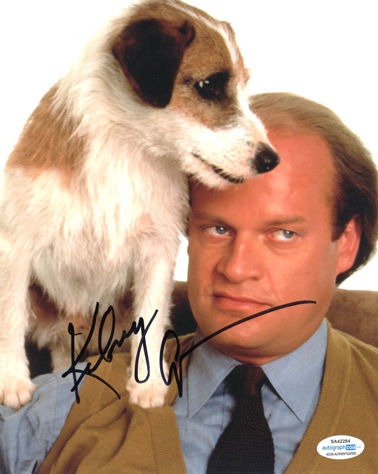 Kelsey Grammer SIGNED 10X8 Photo Poster painting Dr Frasier Crane AFTAL ACOA TPA (7448)