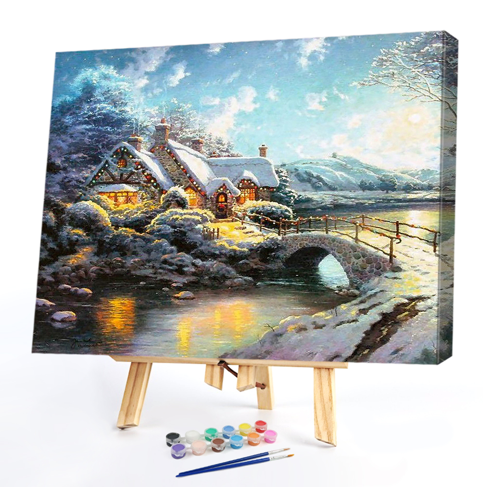 

50*40CM - Paint By Numbers - Landscape, 501 Original