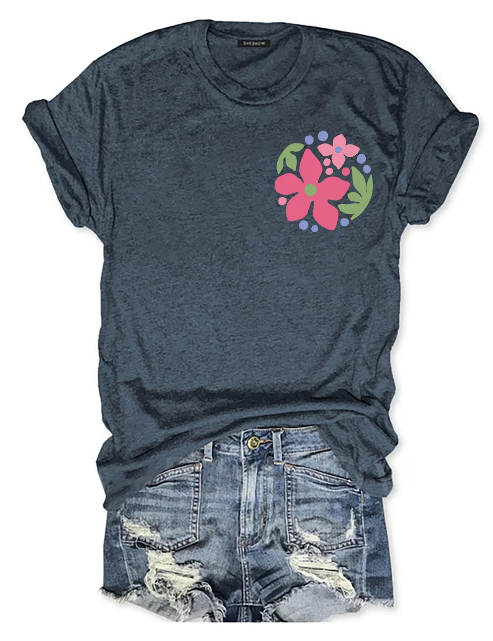 Finding My Own Path Flowers T-Shirt