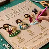 Jesus DIY Full Drill Pearl Bead Painting Kit with Frame 20x20cm
