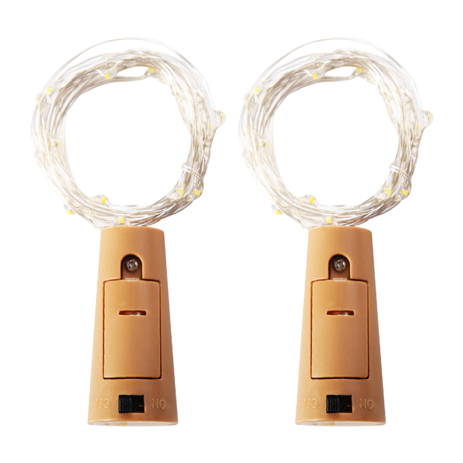 

Wine Bottle Lights with Cork - 15pcs 20 LED 2m Copper Wire Cork Fairy Light, 501 Original