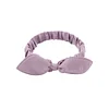 Plain Colors Bowknot Elastic Hair Head Bands