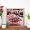 Dancing on ice girl - peinture au diamant de forme sp&eacute;ciale - 30*30cm