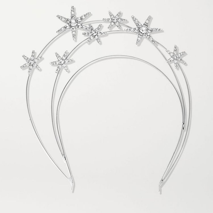 Fashion Rhinestone Multi-layer Star Headwear