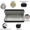 PU 5D Diamond Painting Sunglasses Storage Box Art Crafts Glasses Case (Rose)