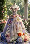 Luxury AB Velvet Diamond Painting Kit - Wedding Dress