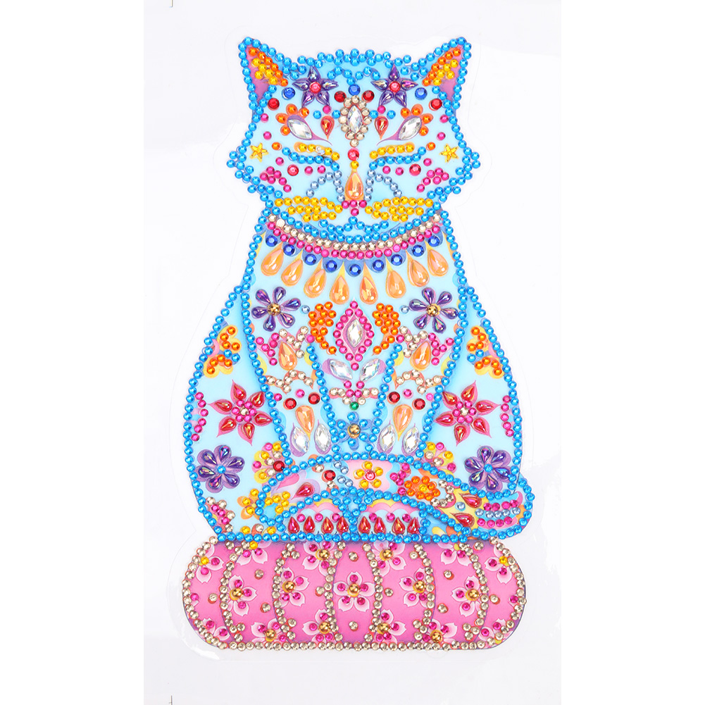 

Flower Cat Switch Decal-DIY Creative Diamond Sticker, 501 Original