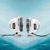 12V Stainless Steel Ships Horn with Base Bracket Marine Snail Electric Horns Waterproof Super Loud Car Horns for Speedboat Sailboats Yachts Car