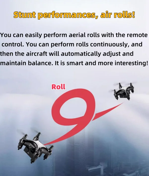 Mini Drone Remote Control Aircraft